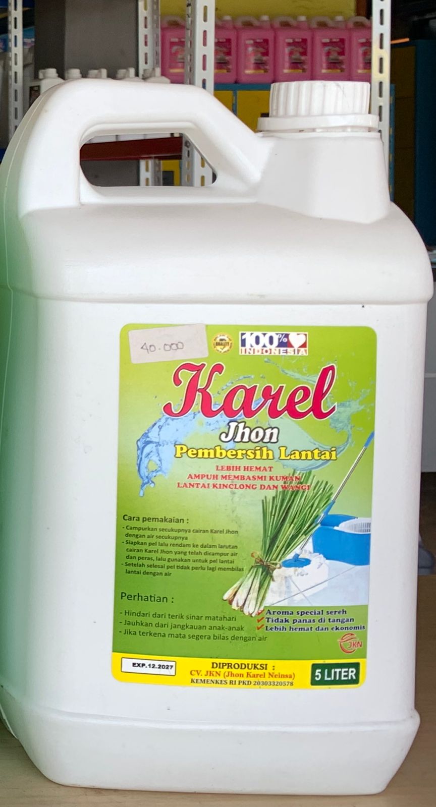 PEMBERSIH LANTAI 5 LITER
