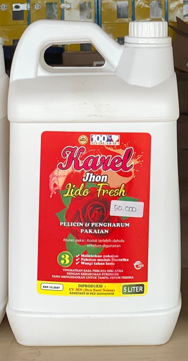 PELICIN & PENGHARUM PAKAIAN 5 LITER